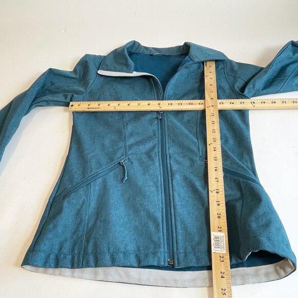 The North Face WindWall Athletic Running Jacket Blue S Long Sleeve Full Zip - Picture 8 of 8